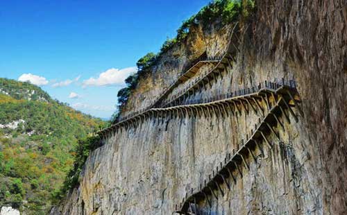 山西綿山景區