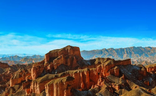 張掖冰溝丹霞景區