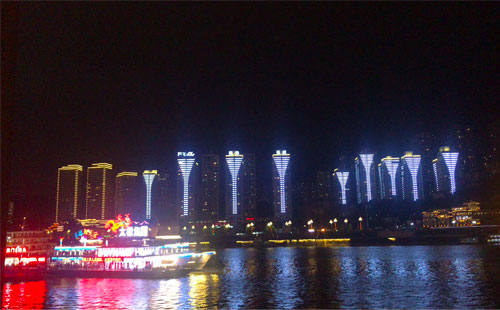 朝天門(mén)兩江夜游3