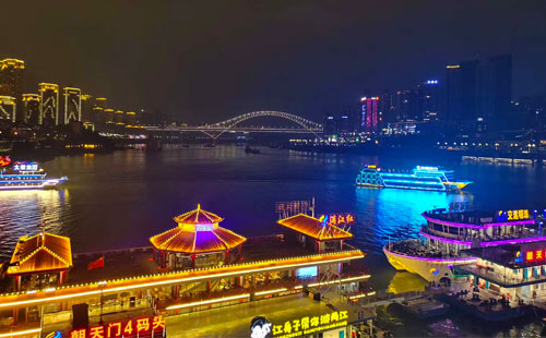 朝天門兩江夜游1 朝天門兩江夜游1
