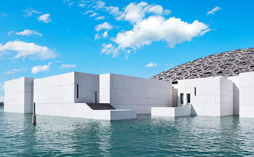 阿聯酋阿布扎比盧浮宮博物館