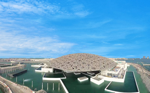 阿聯酋阿布扎比盧浮宮博物館1