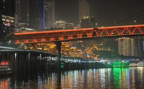 重慶兩江夜景