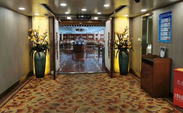 長江一號游輪過道 長江一號游輪過道